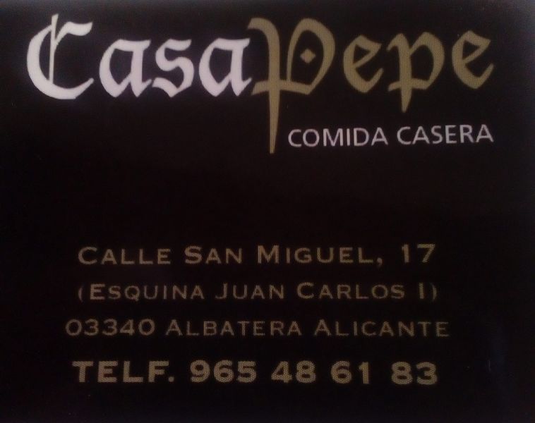 RESTAURANTE CASA PEPE